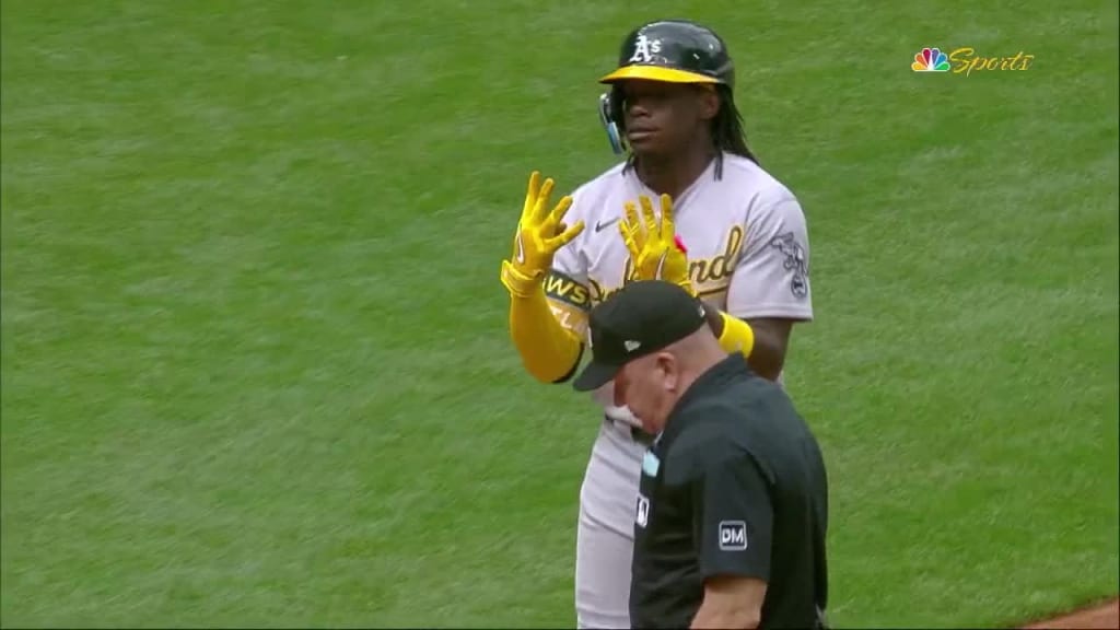 Lawrence Butler blasts first MLB homer in Athletics' loss to