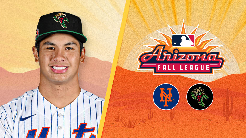 MLB.com editorial image for New York Mets: Like father, like son: Bruin Agbayani's journey toward Queens stops i...