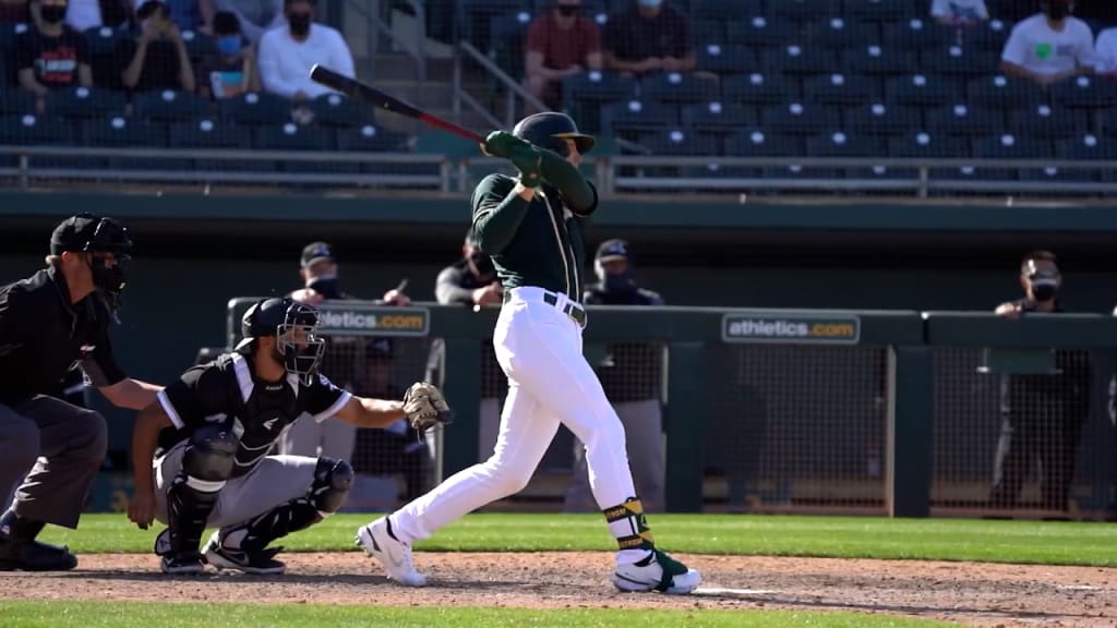 Lawrence Butler blasts first MLB homer in Athletics' loss to