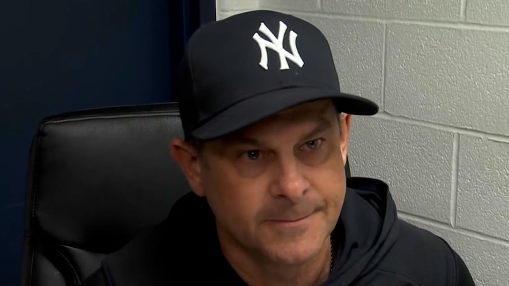 Yankees manager Aaron Boone holiday Q&A