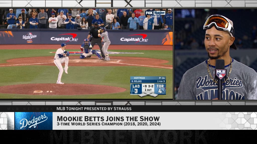 Mookie Betts becomes 4-time World Series champion