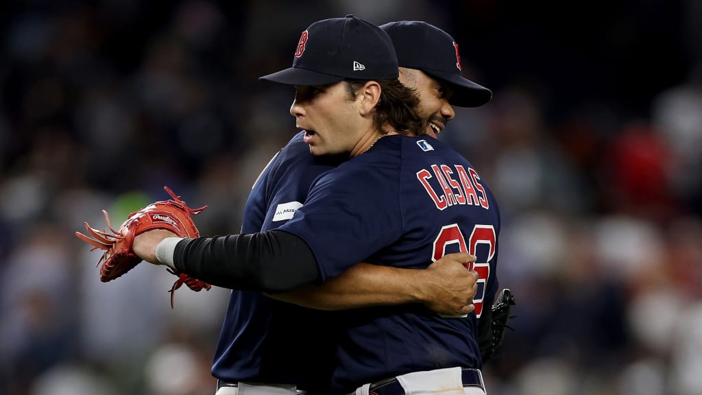 Kenley Jansen (left) and Triston Casas (right)
