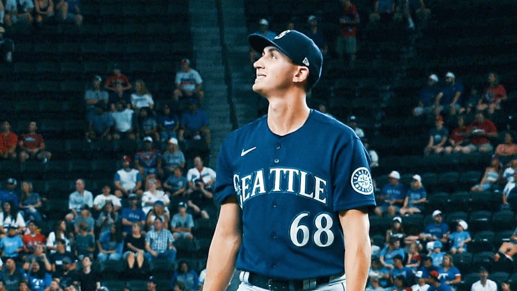 Seattle rookie George Kirby opens with MLB-record 24 straight strikes, but  Mariners fall to Nationals 