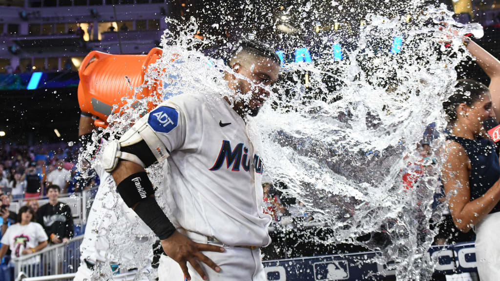 Arraez's third hit walks off Marlins against Rockies in 10th, snapping  Miami's eight-game losing streak