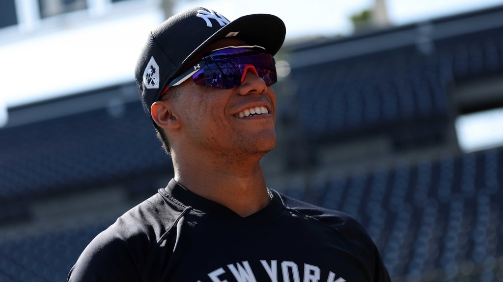 Seeing Juan Soto with a wide and bright smile is not particularly rare, as the slugger is known for his upbeat personality. But during spring training in Tampa, Florida, Soto’s new teammates also got a close-up look at the work ethic and determination that have already made him one of the best hitters in the sport at just 25 years old. (Photo Credit: New York Yankees)