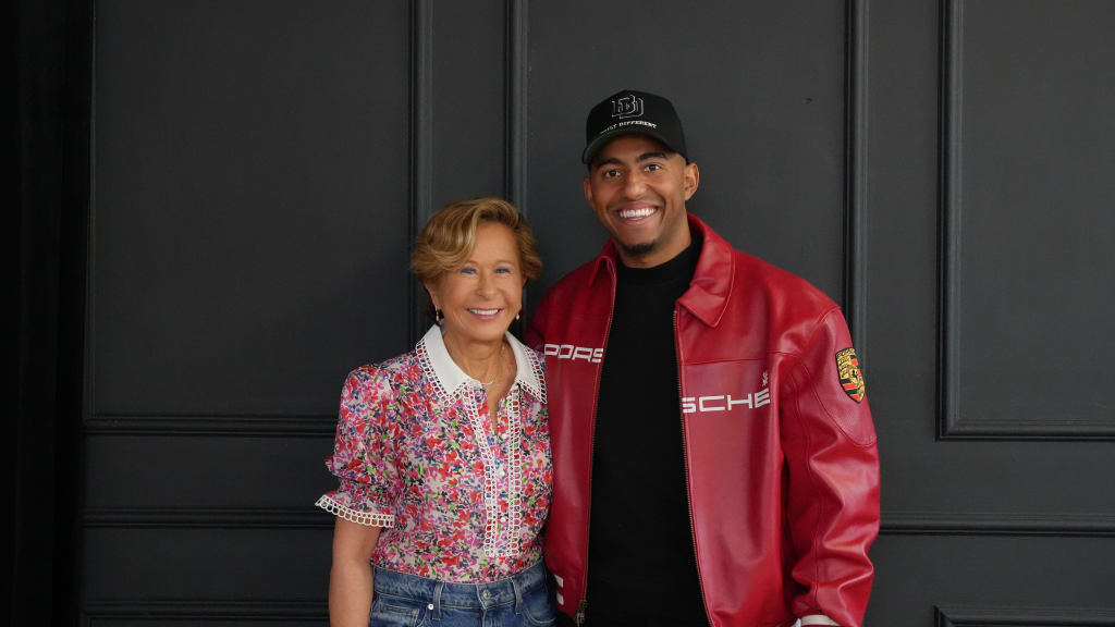 Yeardley Smith, the voice of Lisa Simpson on "The Simpsons," and Richie Palacios