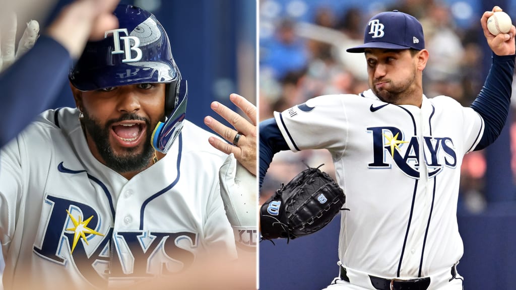 Junior's 3 HRs, Rays' near no-hitter set up big win