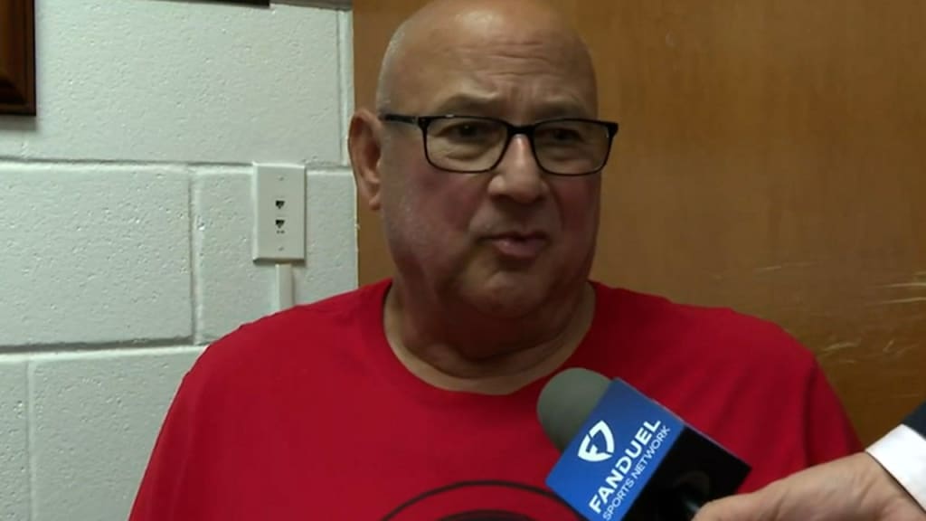 Terry Francona on Reds' 6-0 loss to Astros