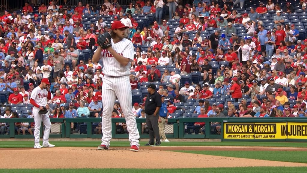 Nola takes no-hitter into 7th, Turner has 2 HRs as Phillies beat Tigers 8-3