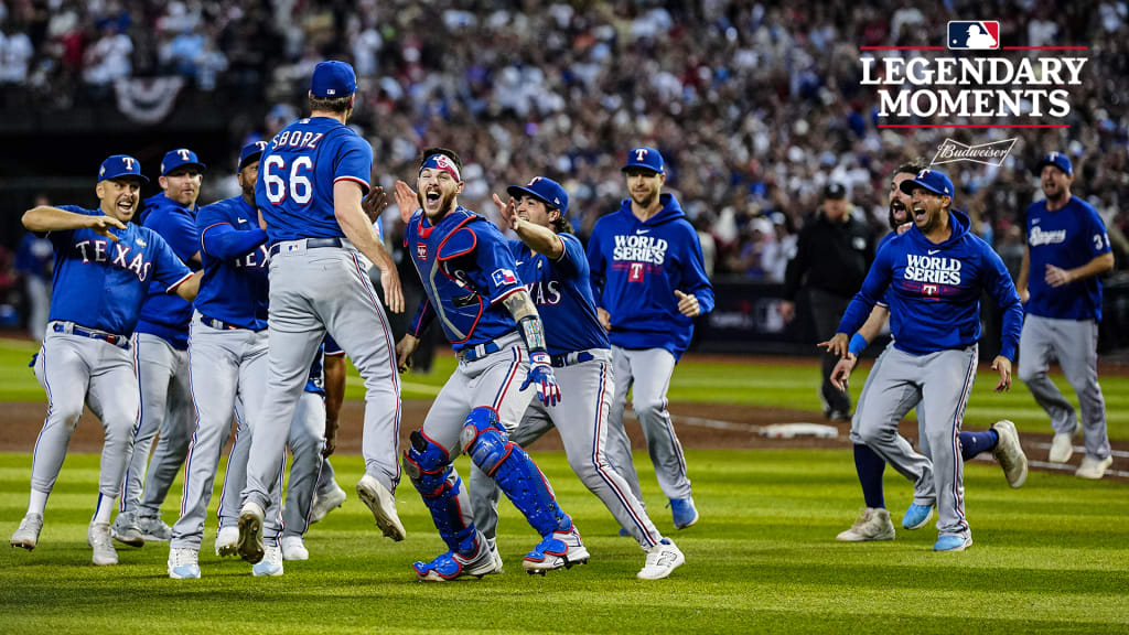 One ring to rule them all! Rangers win first World Series