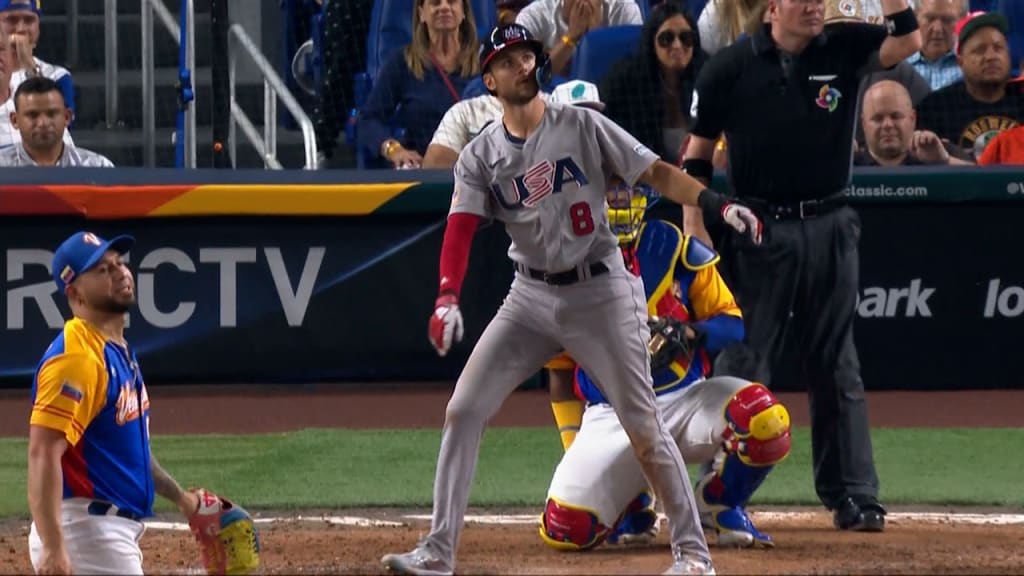 Trea Turner's WBC grand slam causes Team USA to 'black out