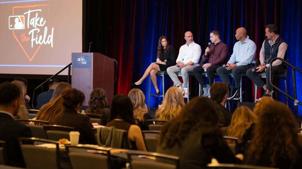 Panelists at MLB's 2025 Take the Field program
