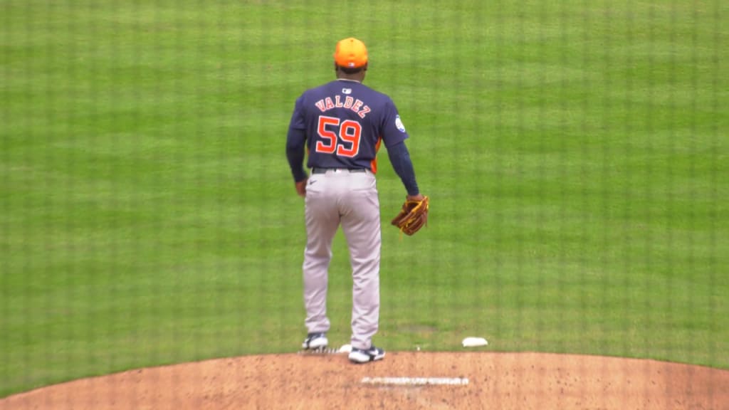 Framber Valdez strikes out two in Spring debut