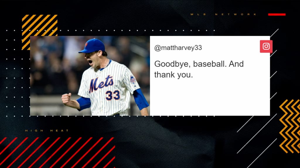 Ex-Mets pitcher Matt Harvey announces retirement after nine-year MLB career