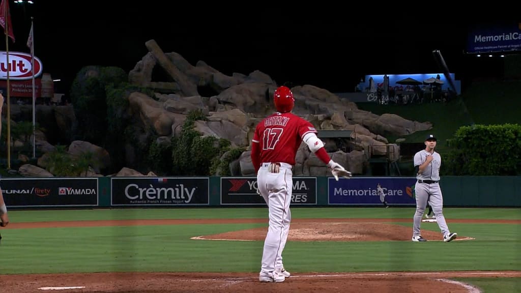 Angels' Ohtani hits second dinger vs. Rangers to take AL home run lead
