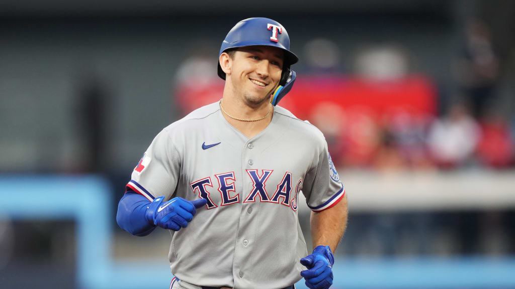 Wyatt Langford suffers left hamstring injury prior to game against Blue Jays