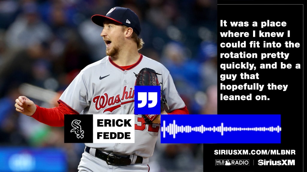 Erick Fedde on White Sox deal
