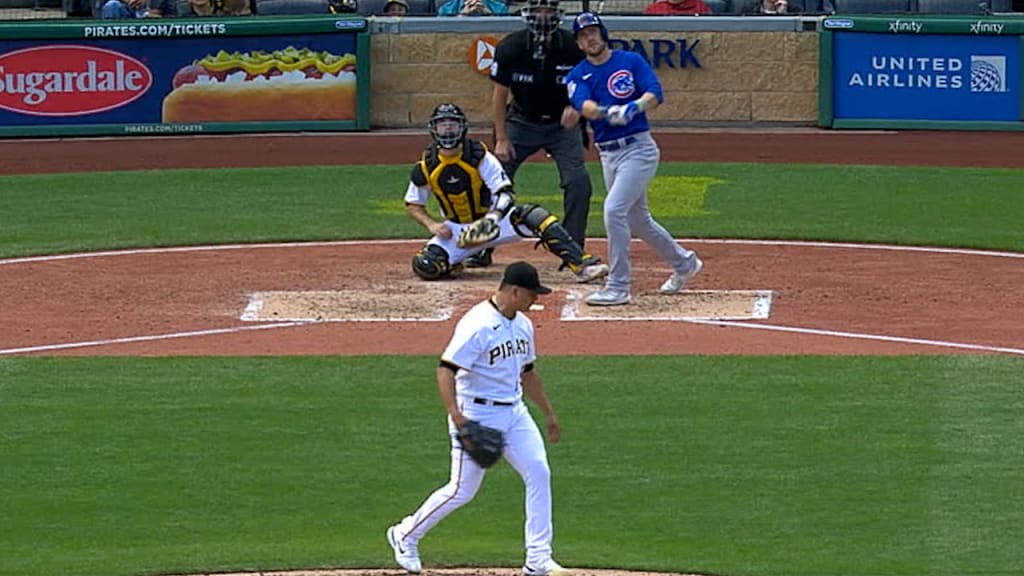 Patrick Wisdom's three-run homer (25)