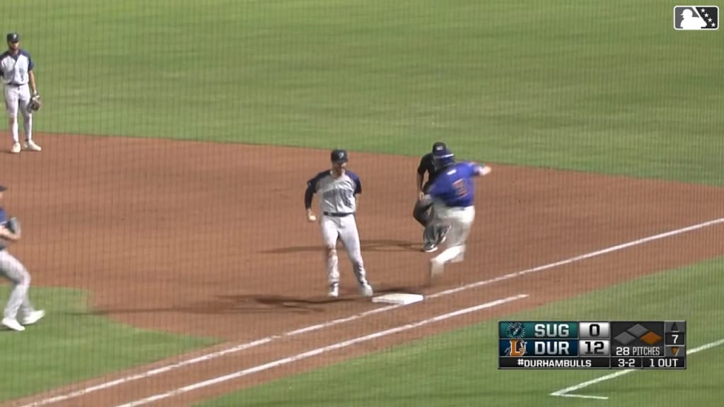 Chandler Simpson's infield single