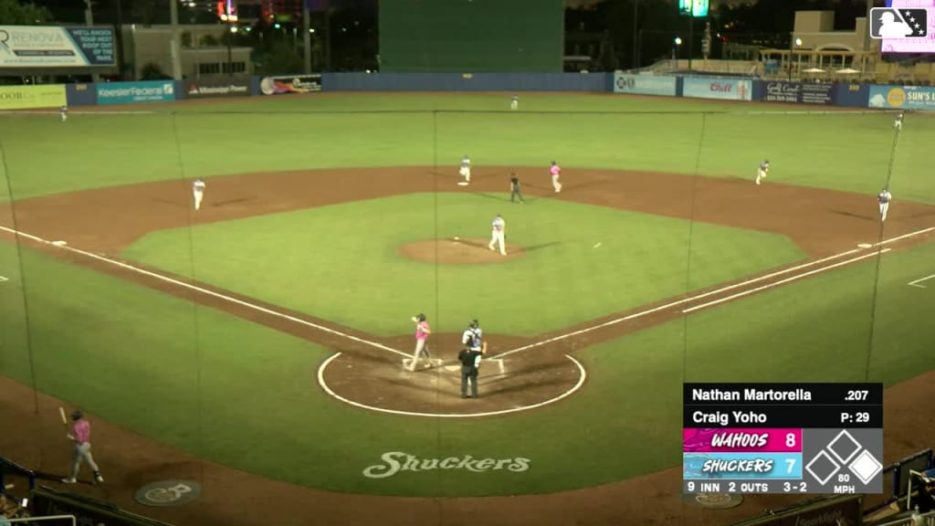 Craig Yoho records fifth strikeout in two innings