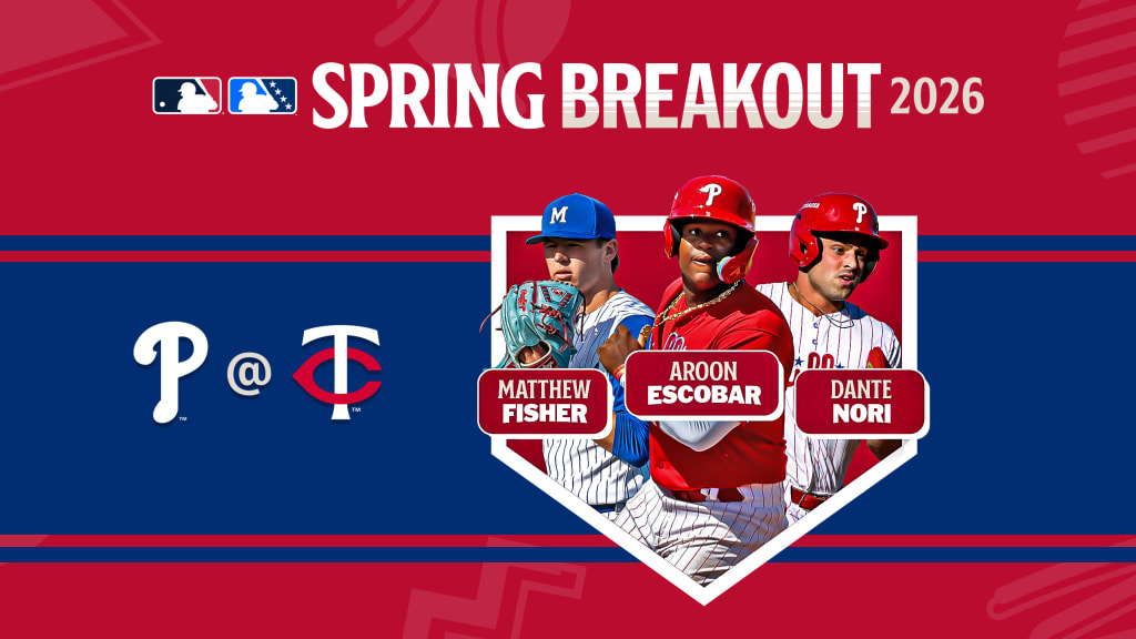 WATCH LIVE: Phillies vs. Twins Spring Breakout