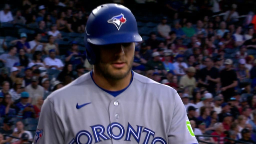 Daulton Varsho exits game with knee injury