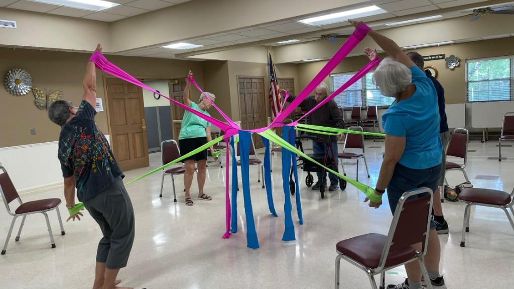 The Wisconsin Parkinson Association's Mindful Movement class.