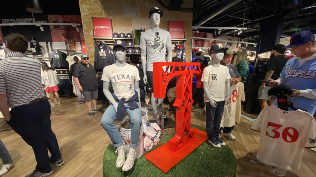 Photos: Texas Rangers unveil MLB Nike City Connect uniforms in Arlington