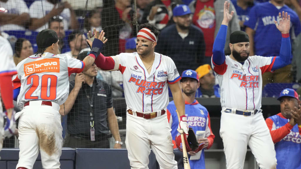 Vimael Machín helped Puerto Rico to victory as the 2024 Caribbean Series got underway on Thursday. (AP)