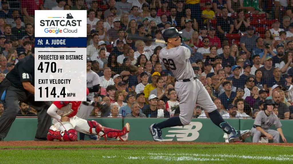 Aaron Judge's 470-foot home run