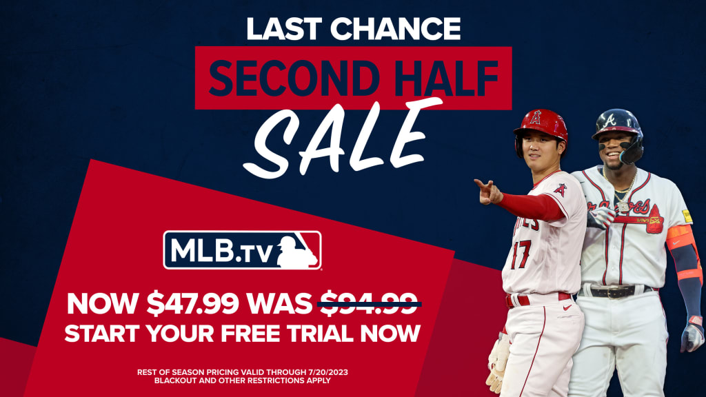 MLB.TV second half sale for 2023 season