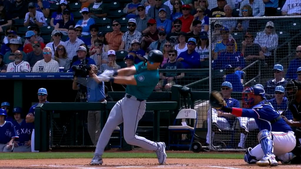 Dominic Canzone hits third spring homer for Mariners