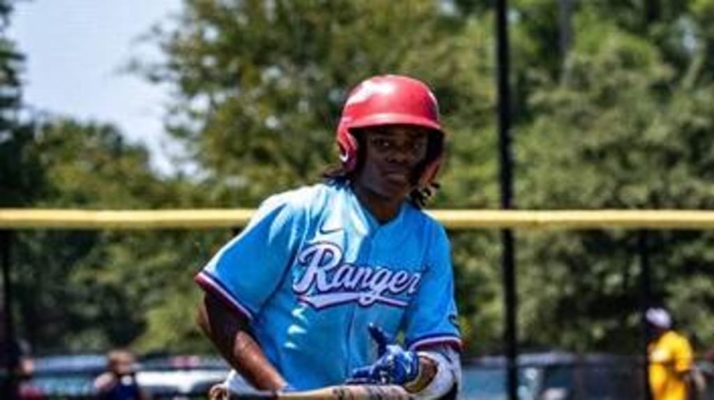 Nicholas Smith also played for the Texas Rangers Youth Academy at the Hank Aaron Invitational 44 Showcase Game.