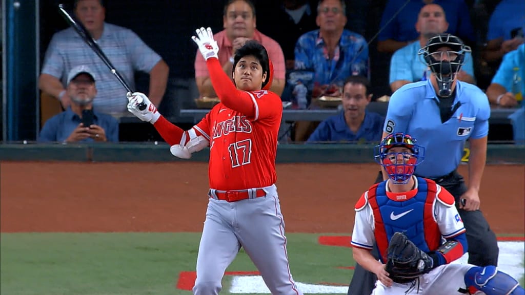 Shohei Ohtani's solo homer (42)