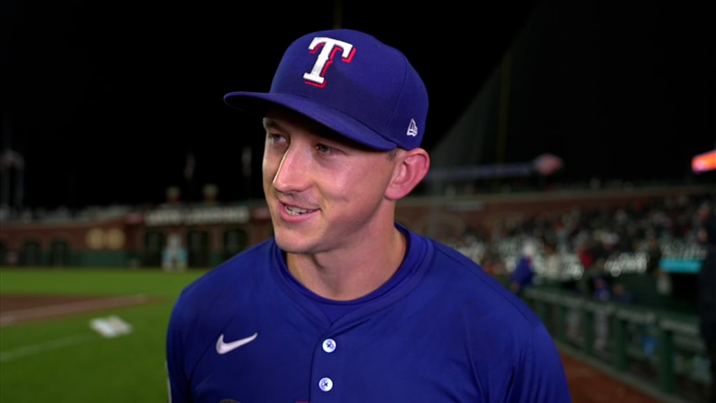 Wyatt Langford on his big game, 2-0 win