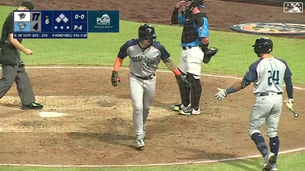 WATCH: Drew Gilbert blasts a two-run shot in his first at bat in the pros -  On3