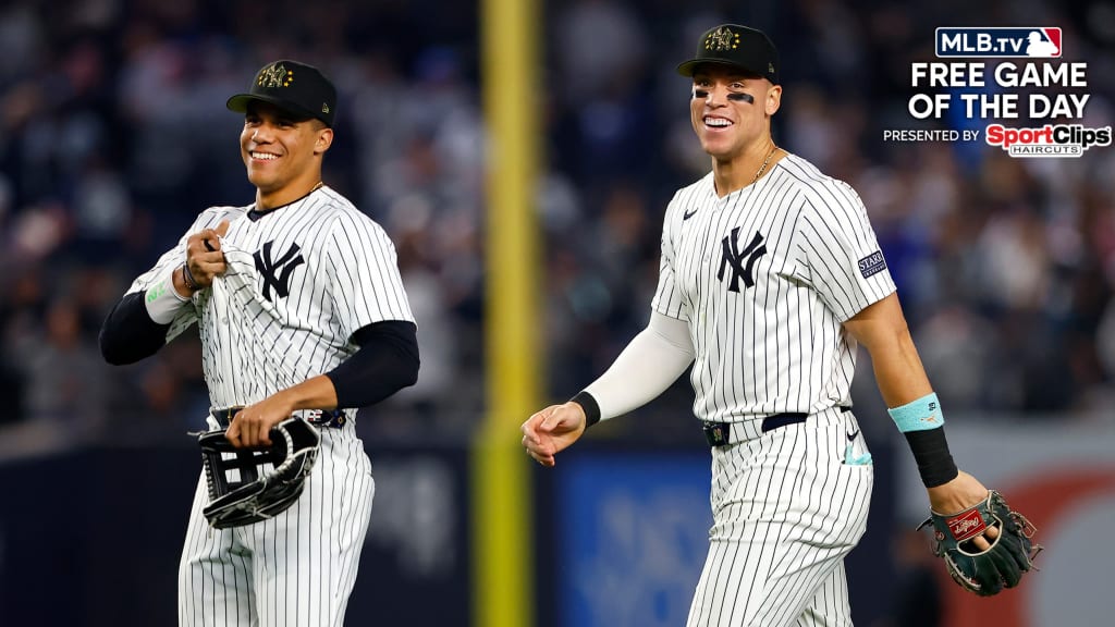 LIVE: Yankees' new slugging duo takes its cuts