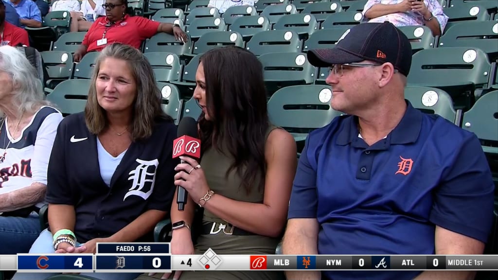 Detroit Tigers' Parker Meadows has 'special' game with family