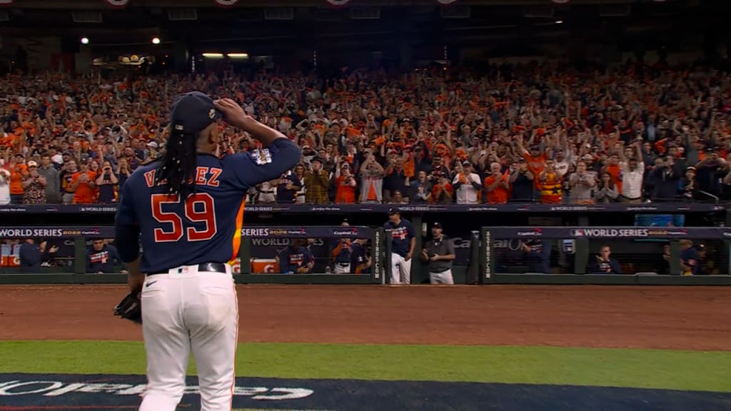 Framber Valdez welcomes dad to World Series - Our Esquina