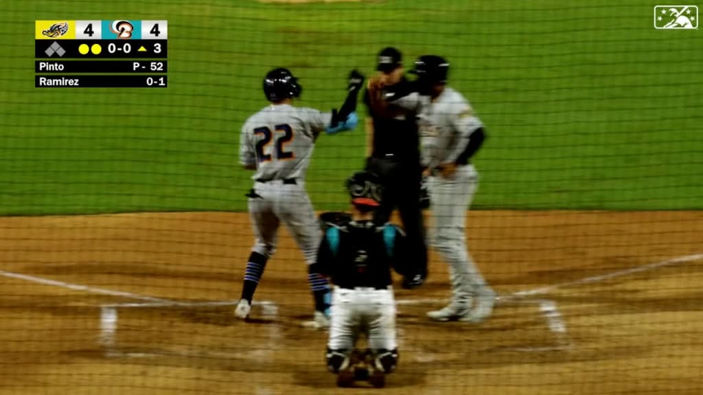 Juan Brito's two-run home-run