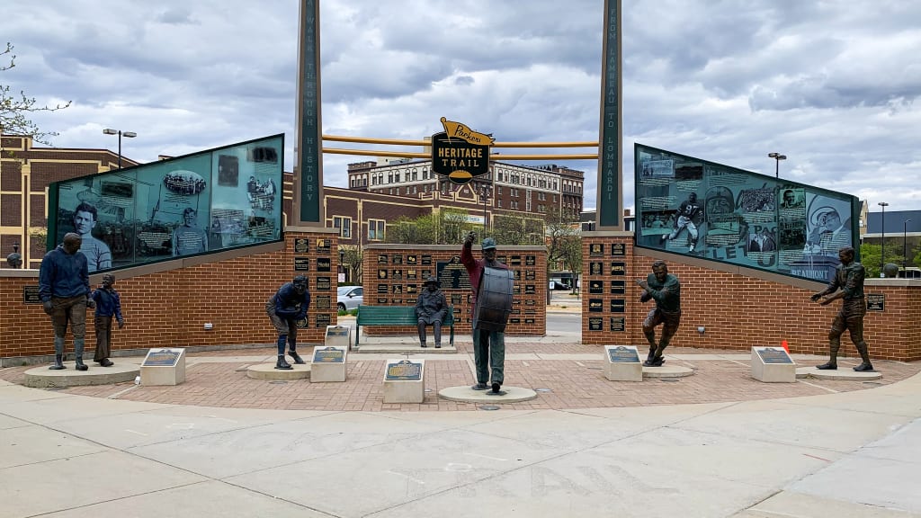 Far from the skyscrapers and hustle of New York City, the Packers Heritage Trail establishes the area all around Green Bay as a citywide tribute to the football team and its local heroes. Green Bay is a company town, and Lombardi forever the factory foreman.
