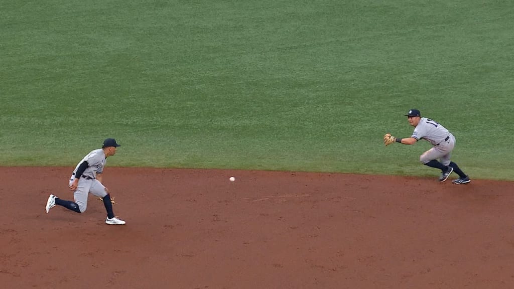 Anthony Volpe in action for Yankees on Sunday, Top New York Yankees  prospect Anthony Volpe donning the pinstripes in Tampa on Sunday 🤩, By  YES Network