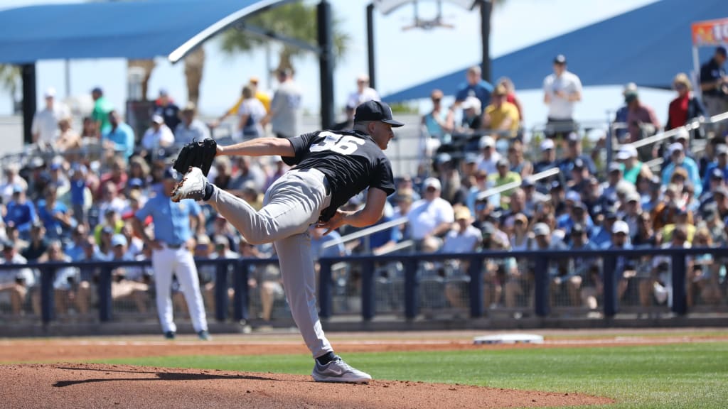 Clarke Schmidt strikes out two Rays in two innings