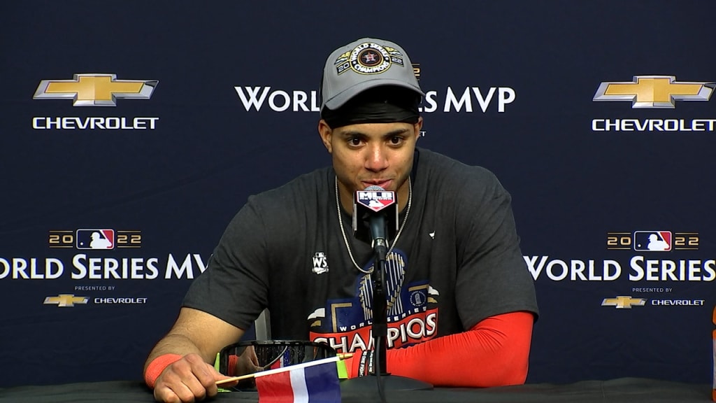 Jeremy Peña 2022 World Series Most Valuable Player