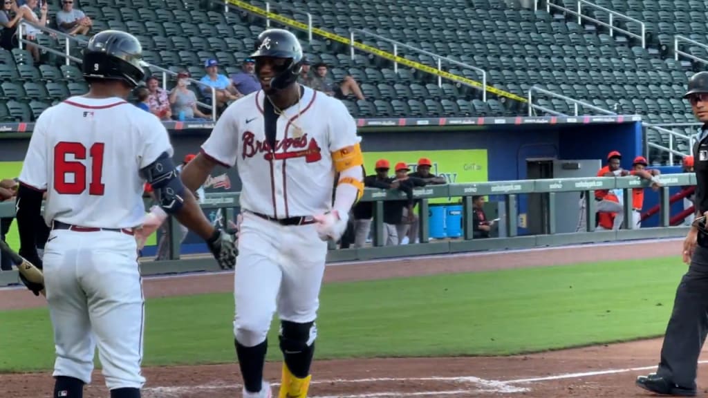 Ronald Acuña Jr. homers during first rehab assignment