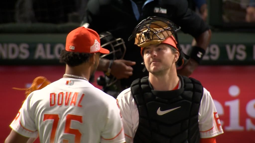 Mike Yastrzemski hits go-ahead double vs. A's