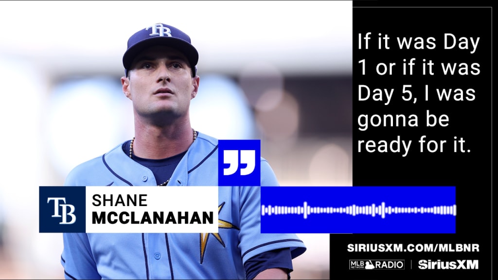 Shane McClanahan: 'I wanted it and I prepared for it'