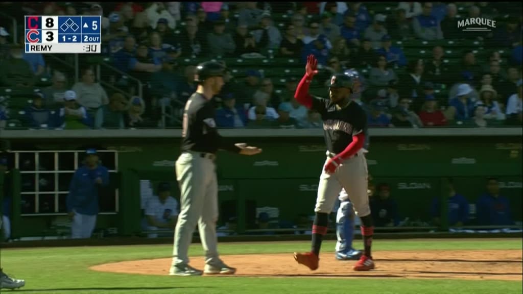 Guardians' Roman Quinn hits home run vs. Reds in Cactus League 