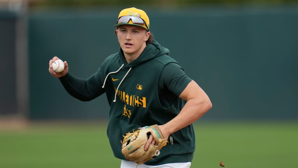 Gelof getting a good look in new spot: center field