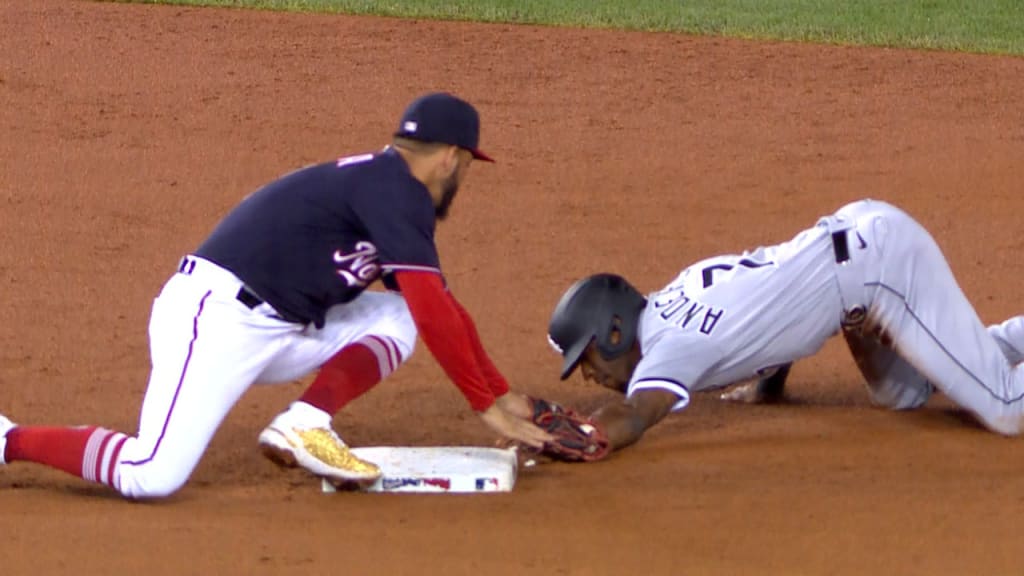 Drew Millas collects first Major League hit vs. college teammate